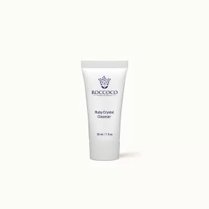 Roccoco Ruby Crystal Cleanser Travel Size - Gentle Exfoliation & Cleansing