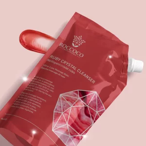 The Ruby Crystal Cleanser refill is a convenient 90ml size